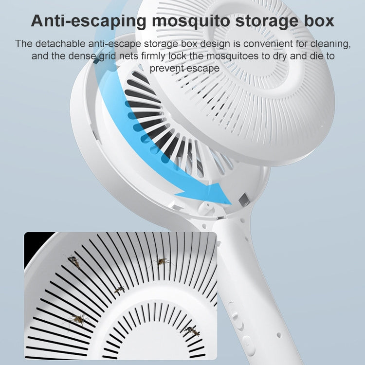 Household Mosquito Swatter And Mosquito Lamp Inhalation Type Outdoor Mosquito Repellent, Colour: Mosquito Swatter White - Repellents by PMC Jewellery | Online Shopping South Africa | PMC Jewellery | Buy Now Pay Later Mobicred