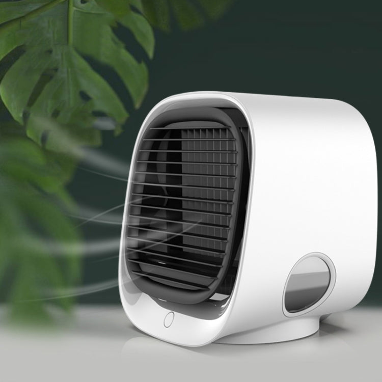 Desktop Cooling Fan USB Portable Office Cold Air Conditioning Fan, Colour: M201 Sky White - Electric Fans by PMC Jewellery | Online Shopping South Africa | PMC Jewellery | Buy Now Pay Later Mobicred