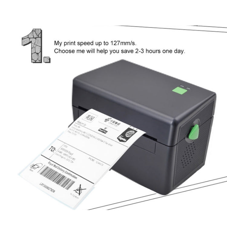 Xprinter XP-108B 4 Inch 108mm Label Printer Thermal Barcode Printer , Model: USB + Bluetooth Version - free shipping - PMC Jewellery - Order now!