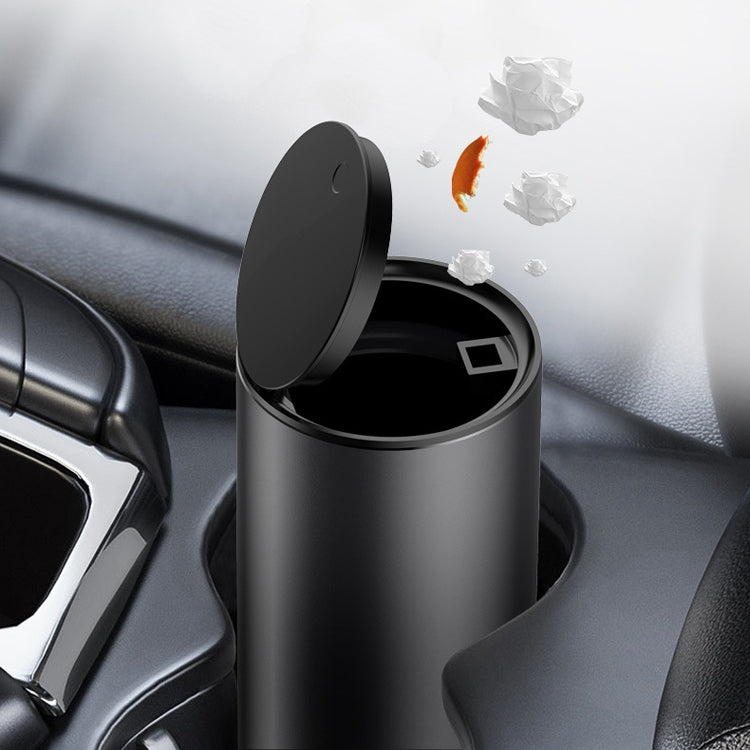 BEN.JACK Car Trash Can Multi-Function Storage Box In Car(Silver With 35 Garbage Bags) - free shipping - PMC TechLife - Order now!