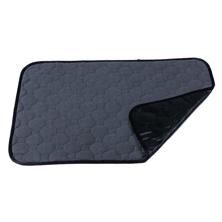 100x67cm Car Pet Injection Pad Waterproof Pad Cat Dog Sofa Waterproof Diapholic Carpet Water Absorbing Pad(Gray) - Seat Accessories by PMC Jewellery | Online Shopping South Africa | PMC Jewellery | Buy Now Pay Later Mobicred