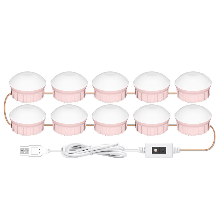 LED Makeup Lamp Mirror Front Beauty Fill Light Hand Sweep Sensation Lamp, Power source: 10 Bulbs - Sensor LED Lights by PMC TechLife | Online Shopping South Africa | PMC TechLife | Buy Now Pay Later Mobicred