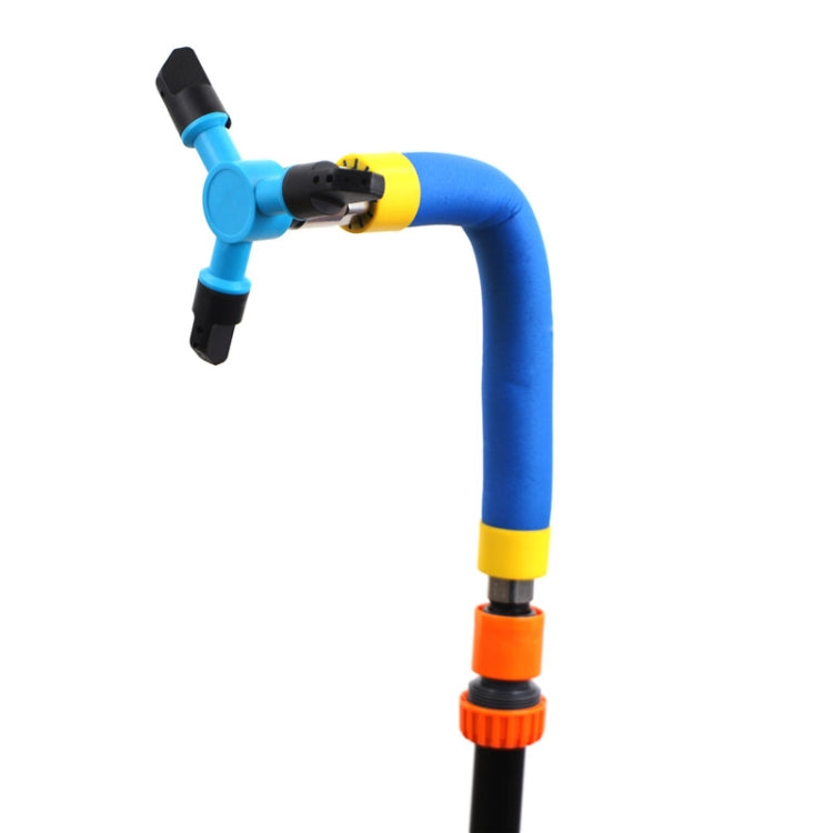 Trampoline 360 Degree Automatic Rotating Sprinkler Gardening Water Toy,Size: Small (Blue) - free shipping - PMc TechLife - Order now!