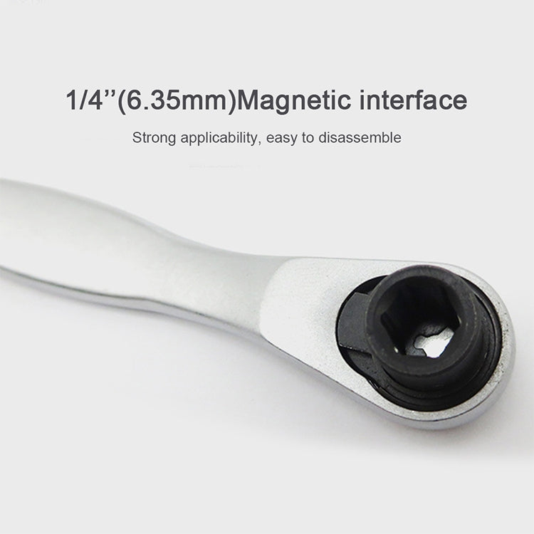 Portable Mini Single-Ended Torque Rachet Wrench Spanner Hand Repair Tools - Hex Key & Spanner by PMc TechLife | Online Shopping South Africa | PMc TechLife | Buy Now Pay Later Mobicred