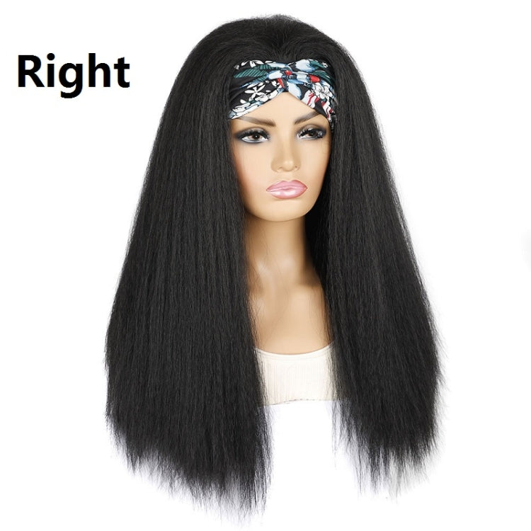 Turban Headband Corn Beard Long Hair Wig Headgear, Color Classification: 4 # XG - free shipping - PMC TechLife - Order now!