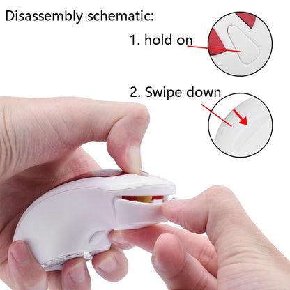 PR-01 1600 DPI 7 Keys Flying Squirrel Wireless Mouse 2.4G Gyroscope Game Mouse(White Red) - Wireless Mice by PMC Jewellery | Online Shopping South Africa | PMC Jewellery | Buy Now Pay Later Mobicred