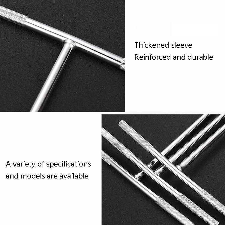 T-Wrench Car Assembly Repair Sleeve Wrench Hexagon Lengthening Socket, Specification: 17mm - Hand Tool Sets by PMC TechLife | Online Shopping South Africa | PMC TechLife | Buy Now Pay Later Mobicred