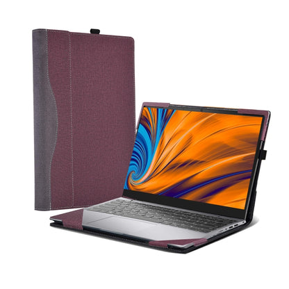 For Samsung Galaxy Book 3 Pro 14 Inch Leather Laptop Anti-Fall Protective Case(Dark Blue) - 14.1 inch by PMC Jewellery | Online Shopping South Africa | PMC Jewellery | Buy Now Pay Later Mobicred