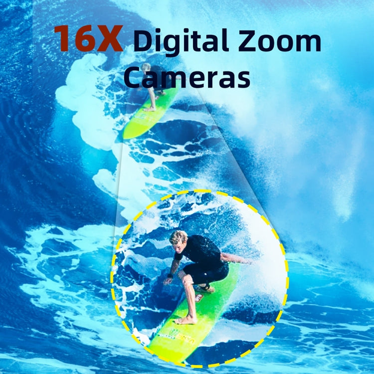 WDC901 3.5m Waterproof 48MP HD Dual Screen Outdoor Sports Digital Camera AU Plug(Black) - Children Cameras by PMC Jewellery | Online Shopping South Africa | PMC Jewellery | Buy Now Pay Later Mobicred