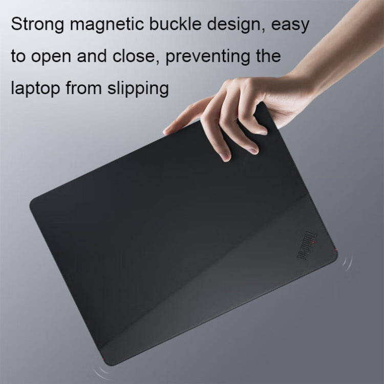 Lenovo ThinkPad Anti-Fall And Shock-Absorbing Magnetic Buckle Laptop Sleeve Bag, Size: 13 inch - 13.3 inch by Lenovo | Online Shopping South Africa | PMC Jewellery | Buy Now Pay Later Mobicred