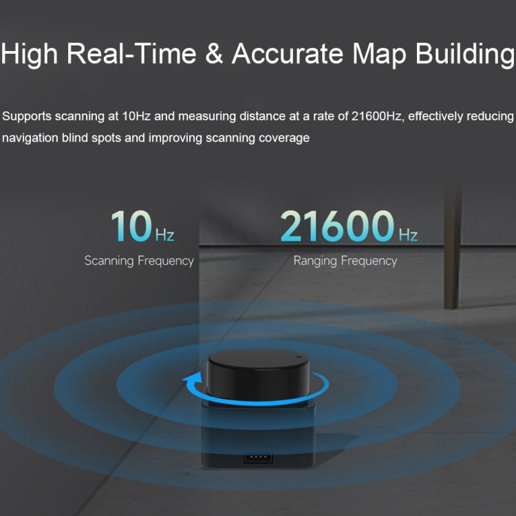 Waveshare 24782 DTOF Laser Lidar Sensor STL27L, 360 Degree Omni-Directional Lidar, UART Bus - free shipping - PMC TechLife - Order now!