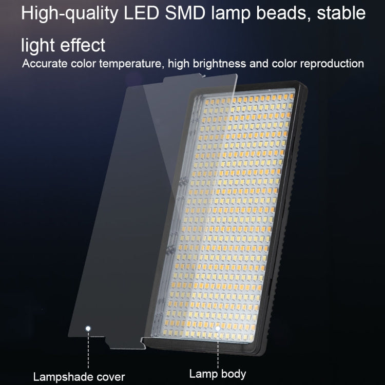1064LEDs Stepless Adjustable Live Fill Lamp Reversible Photography Soft Light, Spec: 12 inch(EU Plug) -  by PMC TechLife | Online Shopping South Africa | PMC TechLife | Buy Now Pay Later Mobicred