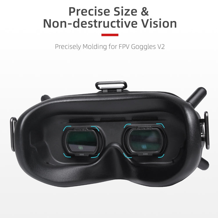 Sunnylife FV-Q9334 2 PCS Myopia Lens Nearsighted Corrective Aspherical Lens for DJI FPV Goggles V2, Colour: 250 Degree - Lens Accessories by Sunnylife | Online Shopping South Africa | PMC Jewellery | Buy Now Pay Later Mobicred