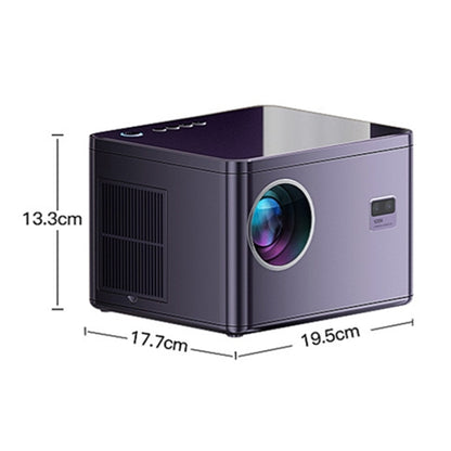 K1 1080P HD Motorized Focus Projector Home 5G Dual-Band WiFi Wireless Projector(EU Plug) - Mini Projector by PMC Jewellery | Online Shopping South Africa | PMC Jewellery | Buy Now Pay Later Mobicred