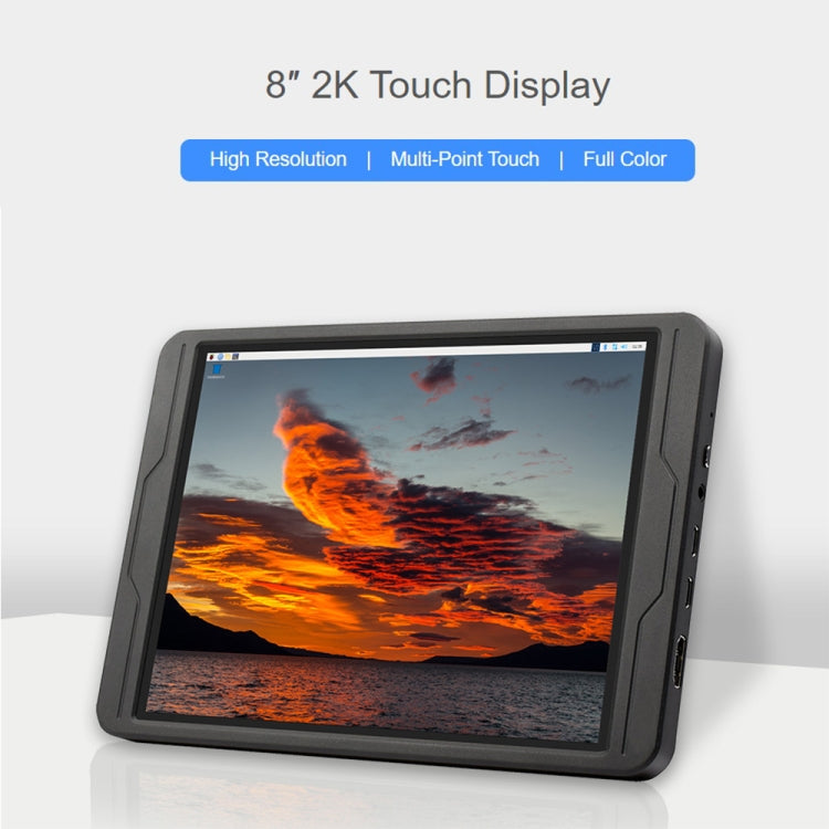 Waveshare 8 Inch 2K IPS 1536��2048 Optical Bonding Toughened Glass Panel Touch Display, Plug:EU Plug - free shipping - PMC TechLife - Order now!