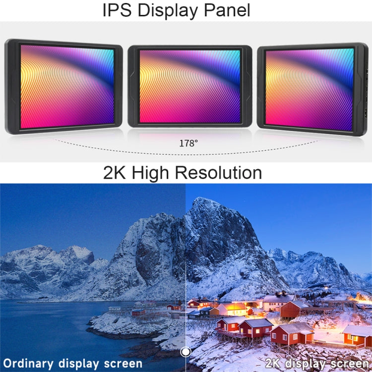 Waveshare 8 Inch 2K IPS 1536×2048 Optical Bonding Toughened Glass Panel Touch Display, Plug:UK Plug - Modules Expansions Accessories by PMC Jewellery | Online Shopping South Africa | PMC Jewellery | Buy Now Pay Later Mobicred