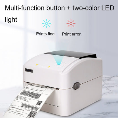 Xprinter XP-420B 108mm Express Order Printer Thermal Label Printer, Style:USB+LAN Port(AU Plug) - Printer by Xprinter | Online Shopping South Africa | PMC Jewellery | Buy Now Pay Later Mobicred