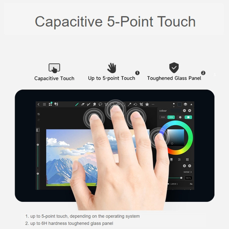 Waveshare 7 inch 800×480 IPS Capacitive Touch Display, DSI Interface, 5-Point Touch with Case - LCD & LED Display Module by Waveshare | Online Shopping South Africa | PMC Jewellery | Buy Now Pay Later Mobicred