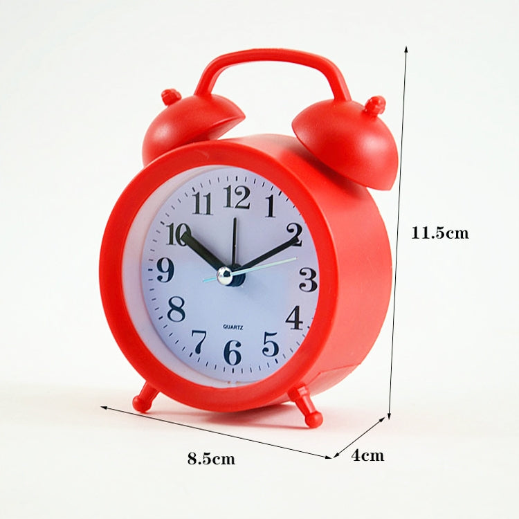 2 PCS Student Bed Small Alarm Clock Desk Alarm Clock(Blue) - Alarm Clocks by PMc TechLife | Online Shopping South Africa | PMc TechLife | Buy Now Pay Later Mobicred