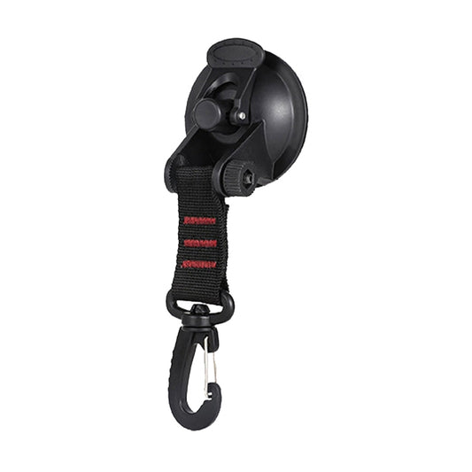 3 PCS Car Tent Suction Cup Home Users Outside Travel Portable Suction Cup Hook Round Carabiner(Red) - Tents & Accessories by PMC Jewellery | Online Shopping South Africa | PMC Jewellery | Buy Now Pay Later Mobicred