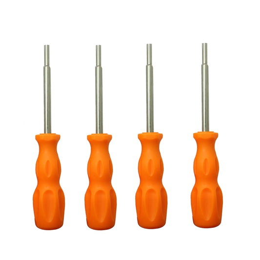 4 PCS Disassembly Tool Screwdriver Sleeve Applicable For Nintendo N64 / SFC / GB / NES / NGC(Orange Yellow 3.8mm) - Tools by PMC Jewellery | Online Shopping South Africa | PMC Jewellery | Buy Now Pay Later Mobicred