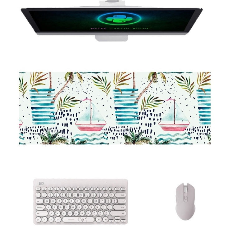 900x400x5mm Office Learning Rubber Mouse Pad Table Mat(10 Tropical Rainforest) - Mouse Pads by PMC TechLife | Online Shopping South Africa | PMC TechLife | Buy Now Pay Later Mobicred