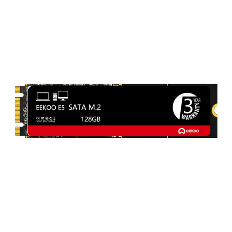 Eekoo E5 M.2 SATA Solid State Drives for Desktops / Laptops, Capacity: 128G - External Solid State Drives by eekoo | Online Shopping South Africa | PMC Jewellery | Buy Now Pay Later Mobicred