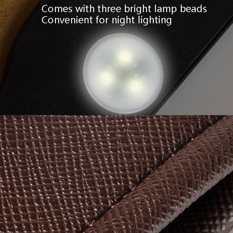 Car Trash Can Storage Bag Hanging Paste With LED Light Garbage Bag(Small (Red)) - Stowing Tidying by PMC TechLife | Online Shopping South Africa | PMC TechLife | Buy Now Pay Later Mobicred