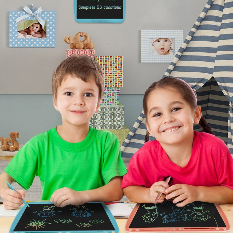 15inch Charging Tablet Doodle Message Double Writing Board LCD Children Drawing Board, Specification: Monochrome Lines (Blue) -  by PMC TechLife | Online Shopping South Africa | PMC TechLife | Buy Now Pay Later Mobicred