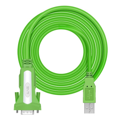 D.Y.TECH USB to RS232 Serial Cable(Green White 1.8M) - RS485 / RS232 Series by D.Y.TECH | Online Shopping South Africa | PMC Jewellery | Buy Now Pay Later Mobicred