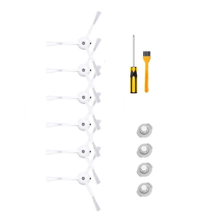 20 PCS/Set Hypa+Water Tank Filter+Side Brush+Main Brush+Mop+Small Brush For Mijia/Rock Sweeper - Other Accessories by PMC Jewellery | Online Shopping South Africa | PMC Jewellery | Buy Now Pay Later Mobicred