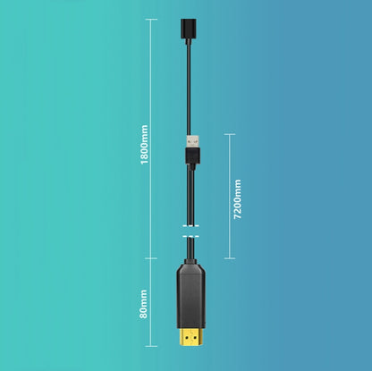 L3B Type-C USB To HDMI-Compatible  Audio Transfer Three-In-One HD Cable TV Screen Connector(Black) - Wireless Display Dongle by PMC Jewellery | Online Shopping South Africa | PMC Jewellery | Buy Now Pay Later Mobicred