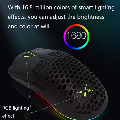 DELUX M700BU 7 Keys Wired Games Mouse Desktop Wired Mouse, Style: 3389 (Support 16000DPI) - Wired Mice by DELUX | Online Shopping South Africa | PMC Jewellery | Buy Now Pay Later Mobicred