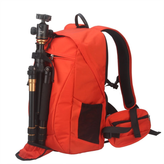 3011 Multifunctional Double Shoulder SLR Digital Camera Bag, Size: Small(Flame Orange) - Backpack by PMC Jewellery | Online Shopping South Africa | PMC Jewellery | Buy Now Pay Later Mobicred