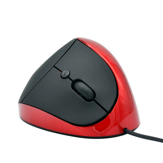 JSY-05 6 Keys Wired Vertical Mouse Ergonomics Brace Optical Mouse(Red) - Wired Mice by PMC Jewellery | Online Shopping South Africa | PMC Jewellery | Buy Now Pay Later Mobicred