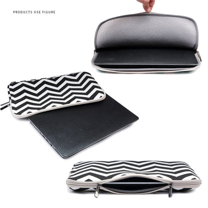 LiSEN LS-525 Wavy Pattern Notebook Liner Bag, Size: 13 inches(Gray) - 13.3 inch by LiSEN | Online Shopping South Africa | PMC Jewellery | Buy Now Pay Later Mobicred