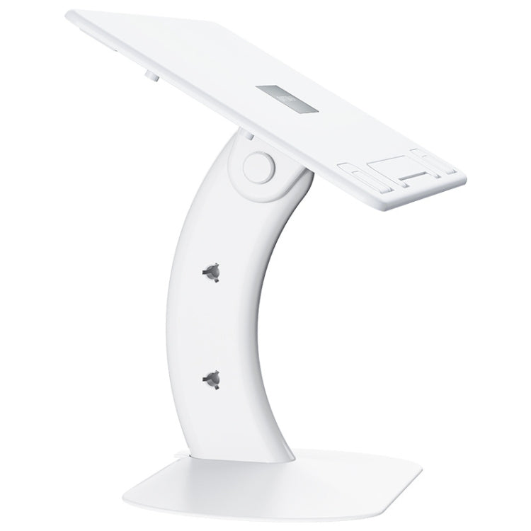 Oatsbasf 03363 Laptop Heightening Bracket Multifunctional Portable Foldable Desktop Stand(White) - free shipping - PMC Jewellery - Order now!