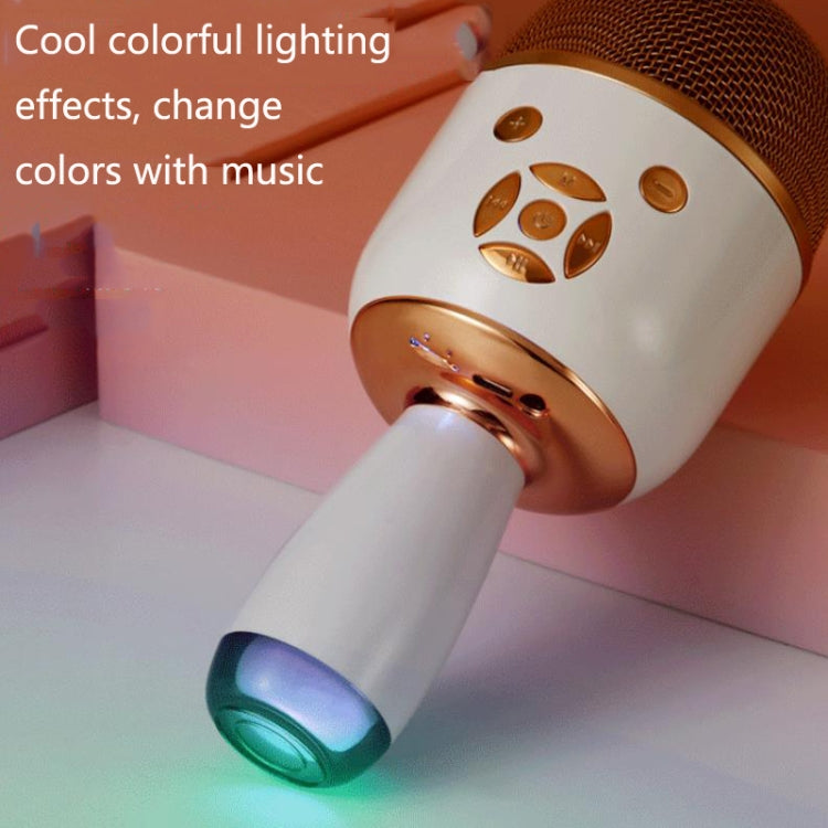 K58 Home Bluetooth Wireless Microphone With Lamp Mobile Phone K Song Children Microphone Audio(pink) - Microphone by PMC TechLife | Online Shopping South Africa | PMC TechLife | Buy Now Pay Later Mobicred