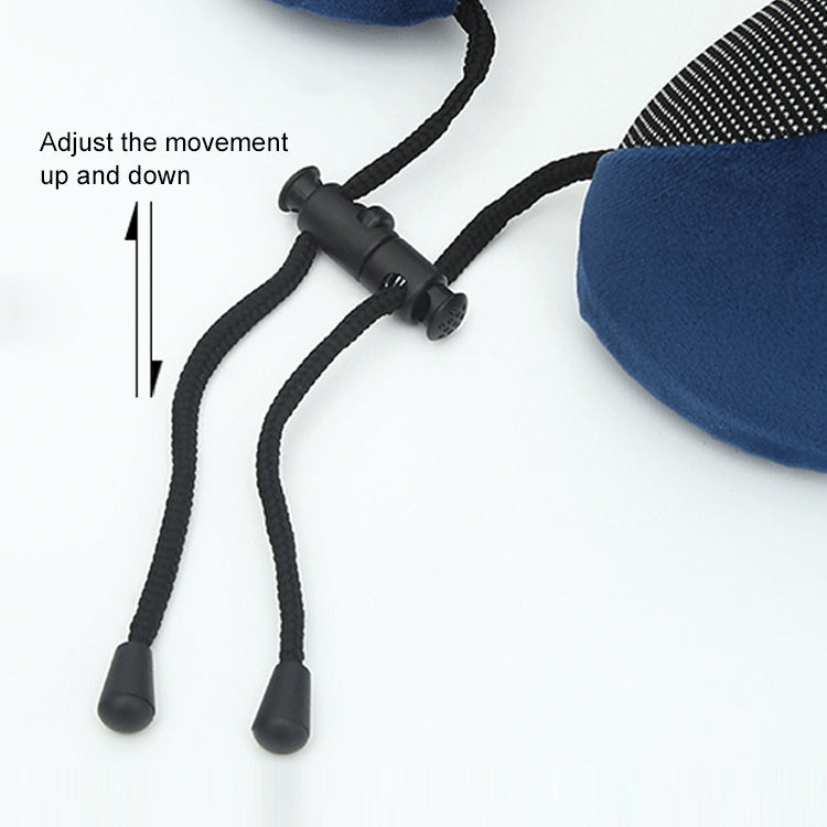 Magnetic Memory Foam U-shaped Pillow Suitable for Travel Solid Pillows(Blue) - Cushions & Pillows by PMC TechLife | Online Shopping South Africa | PMC TechLife | Buy Now Pay Later Mobicred