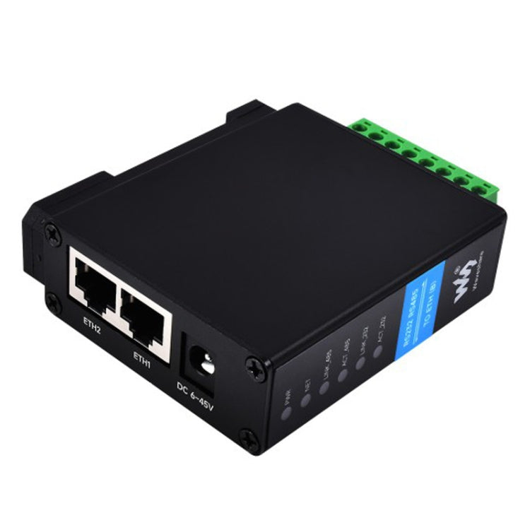 Waveshare RS232 RS485 To RJ45 Ethernet Serial Server, Spec: RS232 RS485 TO ETH (B) - Other Accessories by Waveshare | Online Shopping South Africa | PMC Jewellery | Buy Now Pay Later Mobicred