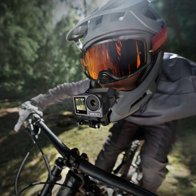 Original DJI Osmo Action 3 Quick Release Helmet Chin Camera Fixing Accessories - Other by DJI | Online Shopping South Africa | PMC TechLife | Buy Now Pay Later Mobicred