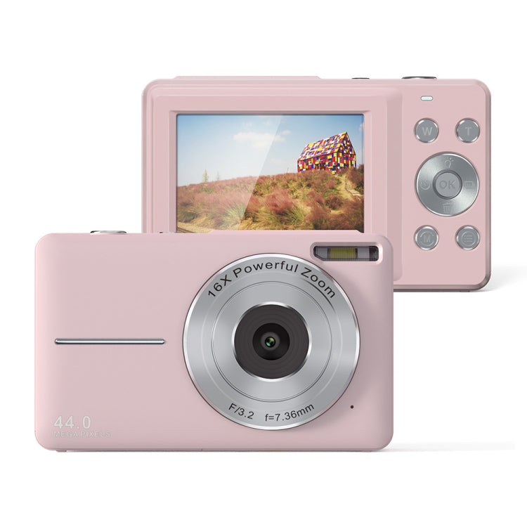 DC403L-AF 2.4-Inch 16X Zoom HD Digital Camera Mini Children Photography Camera US Plug(Pink) - Children Cameras by PMC Jewellery | Online Shopping South Africa | PMC Jewellery | Buy Now Pay Later Mobicred