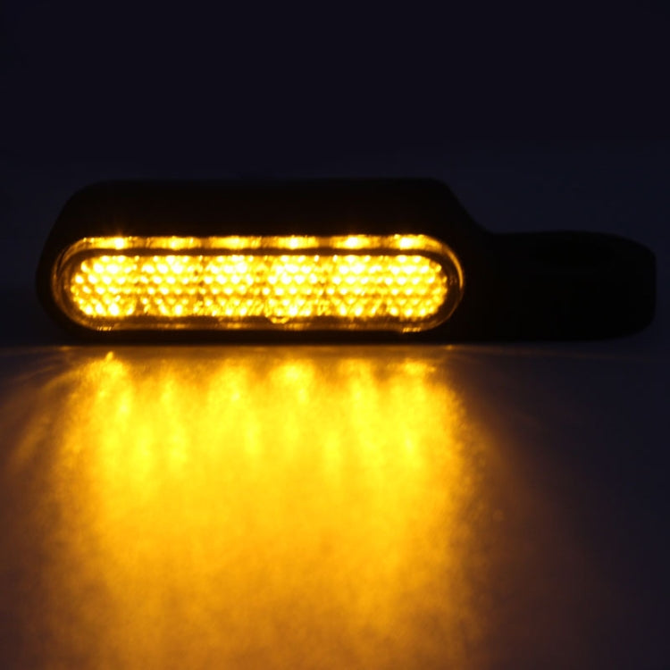 2 PCS Motorcycle Handle Turn Light Metal LED Indicator Light(Silver) - Turn Signal by PMC TechLife | Online Shopping South Africa | PMC TechLife | Buy Now Pay Later Mobicred