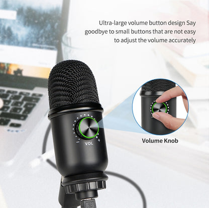 MVD-2 Condenser Microphone Computer USB Recording Desktop Microphone With Tripod - Microphone by PMC Jewellery | Online Shopping South Africa | PMC Jewellery | Buy Now Pay Later Mobicred