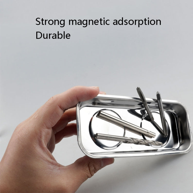 11081 Square Magnetic Suction Cup Parts Box Magnetic Tool Disk - Storage Bags & Boxes by PMC TechLife | Online Shopping South Africa | PMC TechLife | Buy Now Pay Later Mobicred