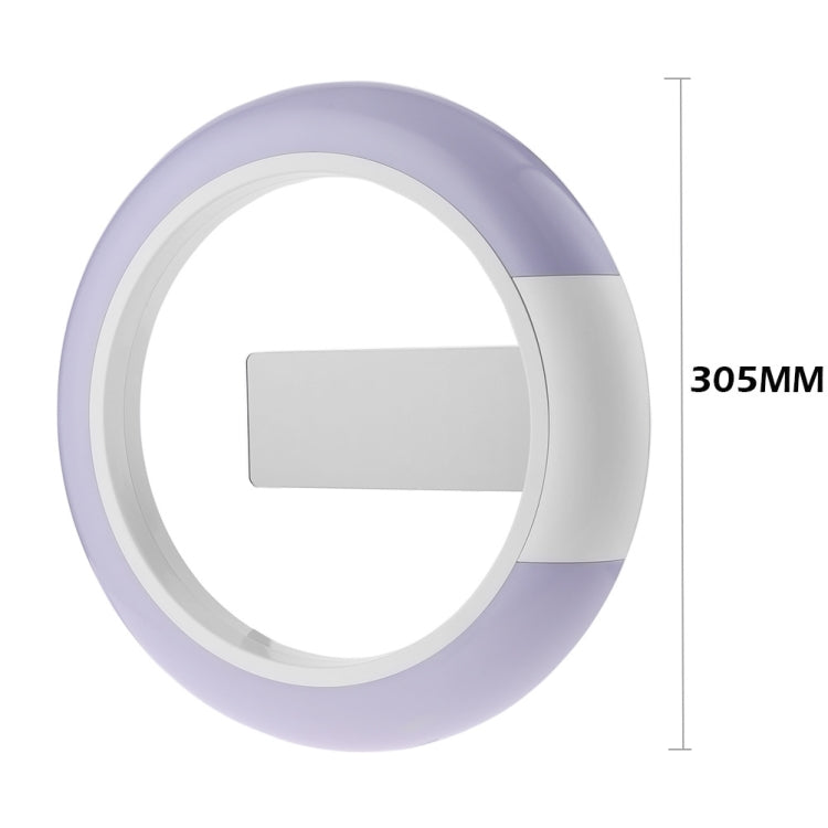 LED Mirror Hollow Wall Clock 7-color Switch Electronic Digital Display Wall Clock(White) - Wall Clock by PMc TechLife | Online Shopping South Africa | PMc TechLife | Buy Now Pay Later Mobicred