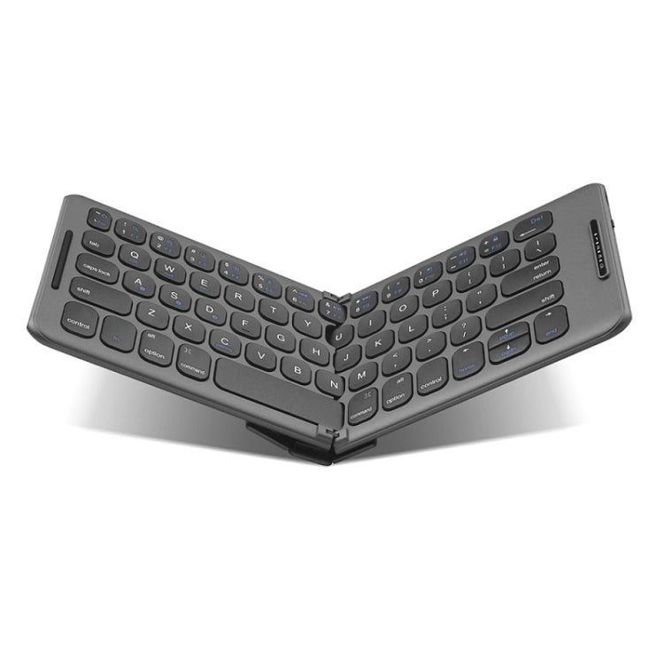 B088 65 Keys Portable Folding Bluetooth Keyboard(Pearley Gray) - Wireless Keyboard by PMC Jewellery | Online Shopping South Africa | PMC Jewellery | Buy Now Pay Later Mobicred