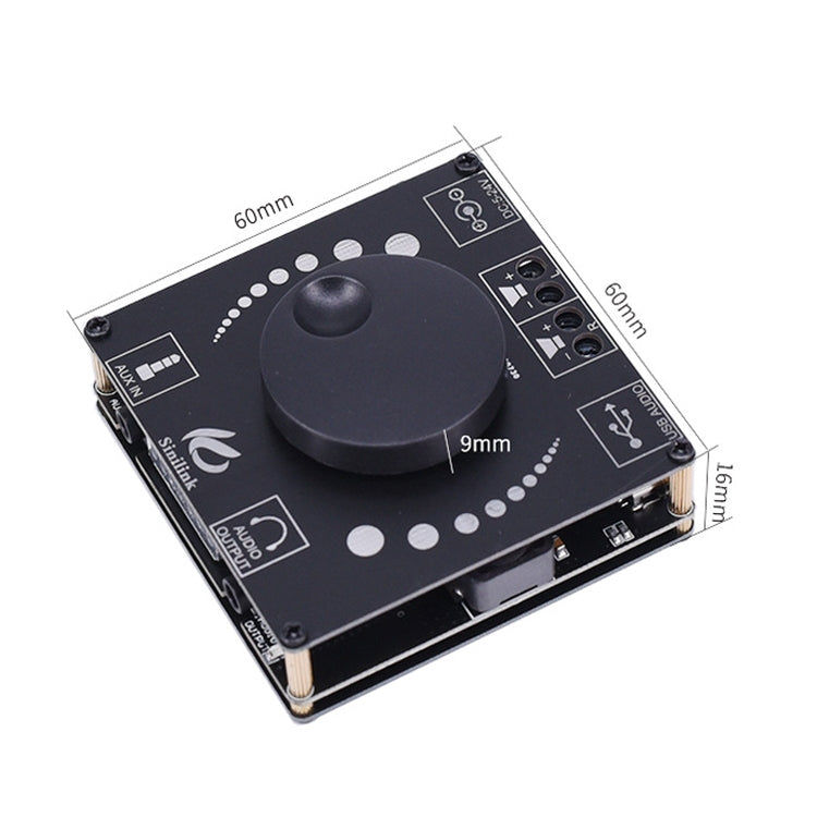 Sinilink AP50H HiFi 2.0 Stereo Bluetooth Digital TPA3116D2 Power Amplifier Board(PCB) - Breadboard / Amplifier Board by PMC Jewellery | Online Shopping South Africa | PMC Jewellery | Buy Now Pay Later Mobicred