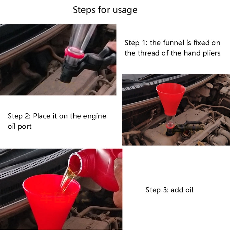 Car Plus Oil Funnel Tool Oil Filling Machine, Specification: A Version - free shipping - PMC TechLife - Order now!