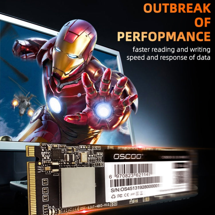 OSCOO ON900 PCIe NVME SSD Solid State Drive, Capacity: 1TB - Solid State Drives by OSCOO | Online Shopping South Africa | PMC Jewellery | Buy Now Pay Later Mobicred